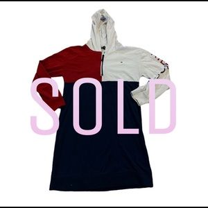 girls Tommy Hilfiger hooded dress